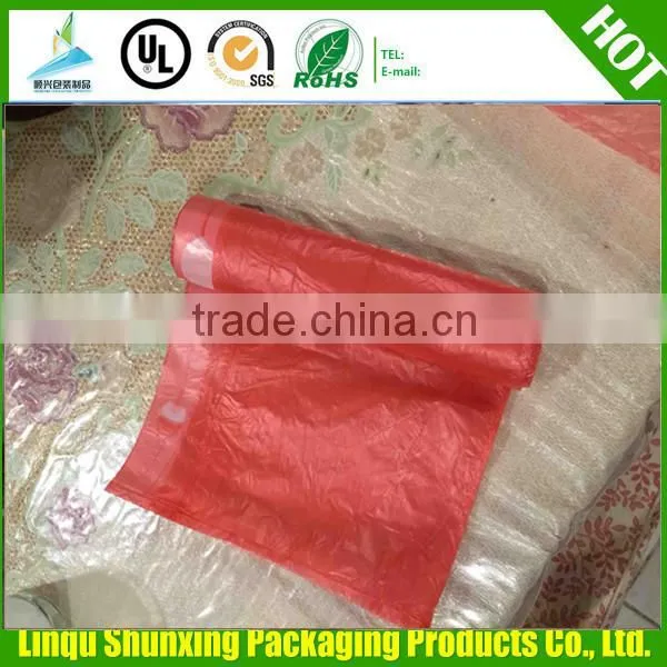 Drawstring Garbage Bags / White Trash Bag With String Tie / 30mic Trash Bag photo-4