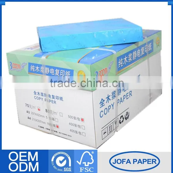 Best Quality Professional Factory Supply 100% Wood Pulp Mini Printer A4 Paper Size