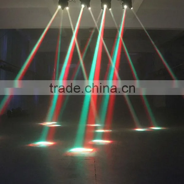 3*10W Beam LED Mini Moving Head Light 3 Heads Beam Stage Light photo-5