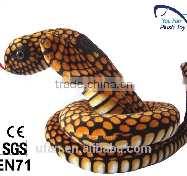 Yiwu Factory Wholesale Lifelike Stuffed Cobra Animal Toy photo-2