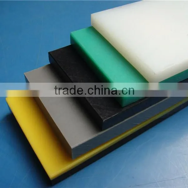 High Density White Uhmw pe Plastic Sheet photo-4