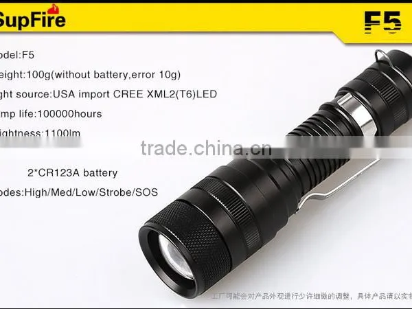 Long Range Self Defence Weapon Aluminum Alloy Flash Light photo-4