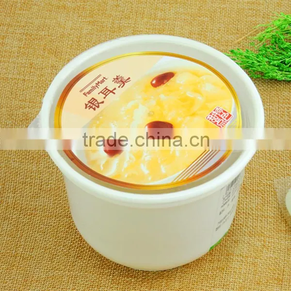 PP Disposable Microwave Oven Safe Plastic White Hot and Cold Soup Noodle Bowl for Soup Packing photo-3
