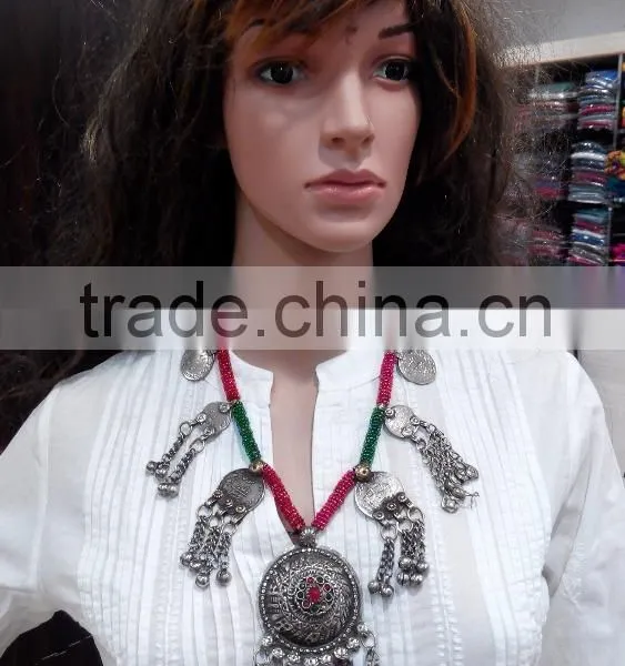 Bohemian Afghani Tribal Jewellery Necklaces Boho Fashion Jewellery