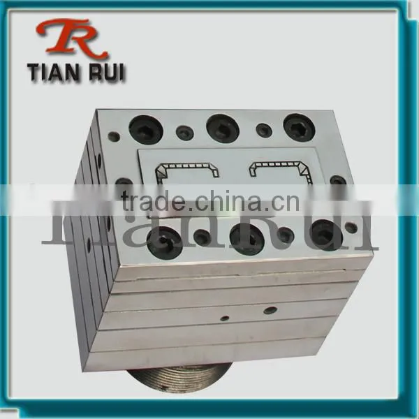 Pvc Wpc Extrusion Mould Door Corner Line Mould photo-3