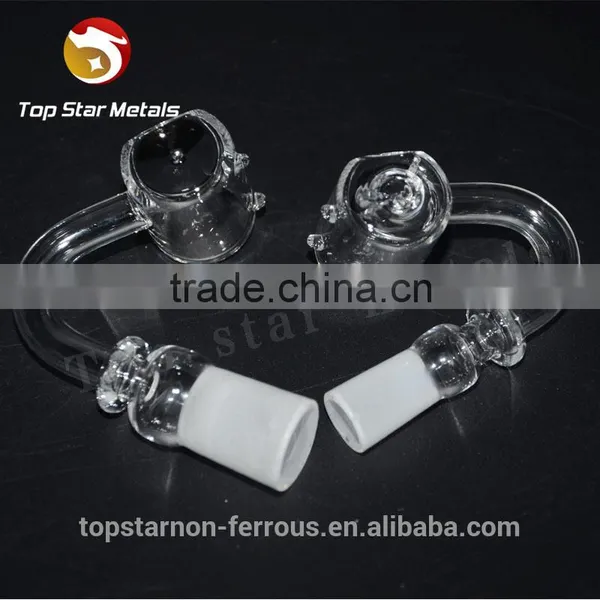 Domeless Dozer Quartz Nail Quartz Trough Domeless Nail Female 10mm14mm18mm