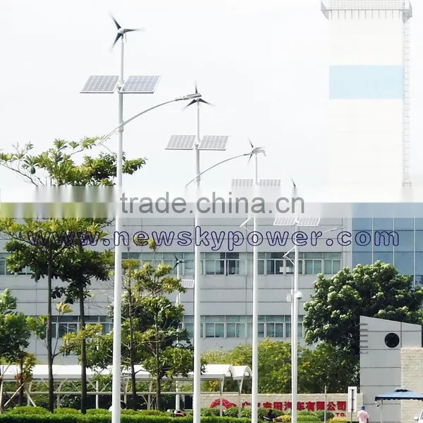 China Factory Wind Solar Hybrid Street Lights Hybrid Wind and Solar Street Lights photo-3