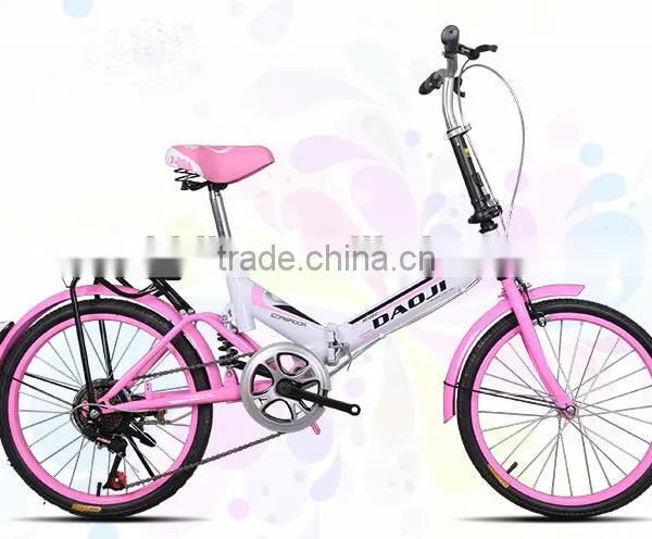 20" Folding Bike for Lady From China / 6 Speed Bicycle photo-3