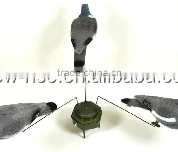 Triple Pigeon Decoy Spinner Magnet Rotary Shooting Machine photo-2