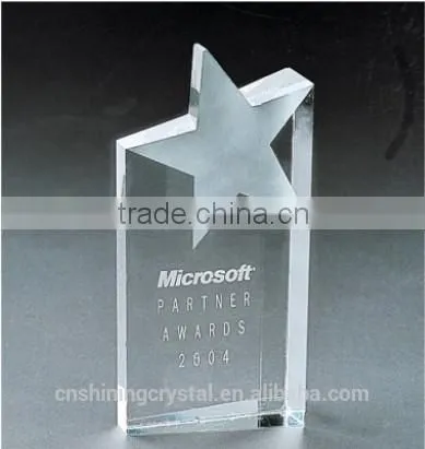 2015 New Cheap Glass Trophy Crystal Blank photo-2