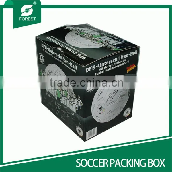 PAPER PACKING BOX WITH HOLE FOR FOOTBALL photo-5