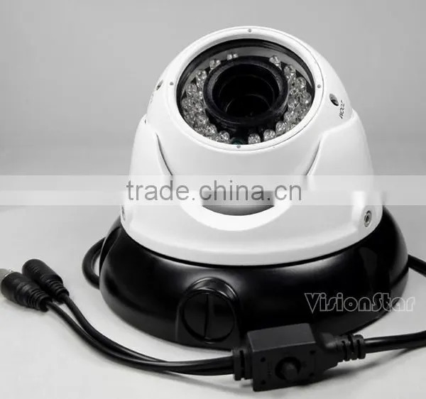 Vandalproof 800tvl IR Dome CCTV Camera 36Pcs Leds Sony Effio-V CXD4141GG With 2.8-12MM Manual Zoom Lens Indoor Using Vision Star photo-4