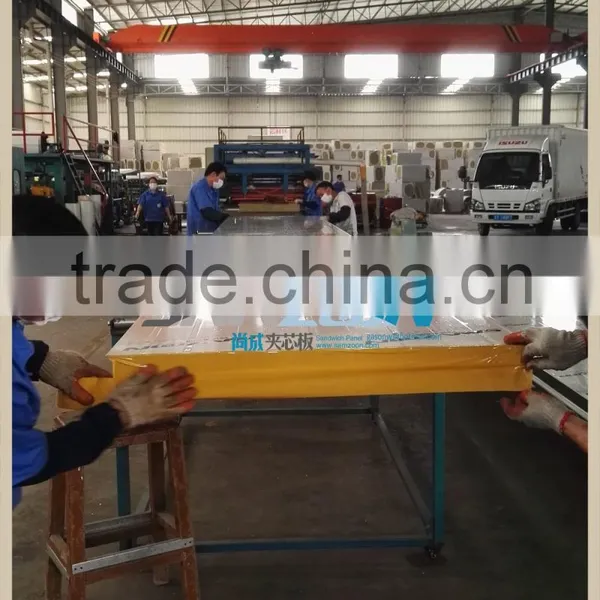 Fireproof Rock Wool Sandwich Panel for Roof and Wall Board photo-6