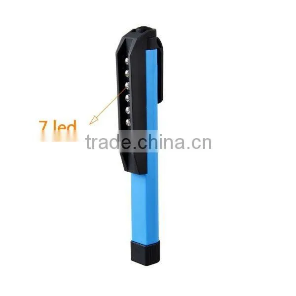 7 LED Magnet LED Penlight With Clip photo-4