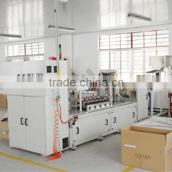 beverage bag making machine/spout inserter
