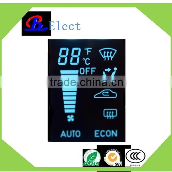 Bl(Bolong) Wenzhou/shenzhen Electronic Air-conditioner/temp Meter Graphic VA Backlit High Contrast Negative Lcd Display photo-2