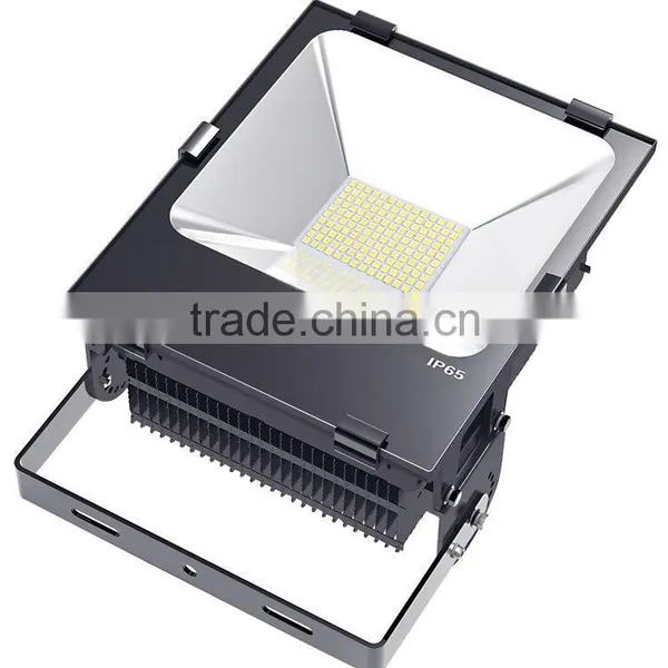 Hot Sale 5 Years Warranty PhilipsSMD Meanwell Driver IP65 Waterproof 150w 120w 100w Led Flood Lights for Garage photo-2
