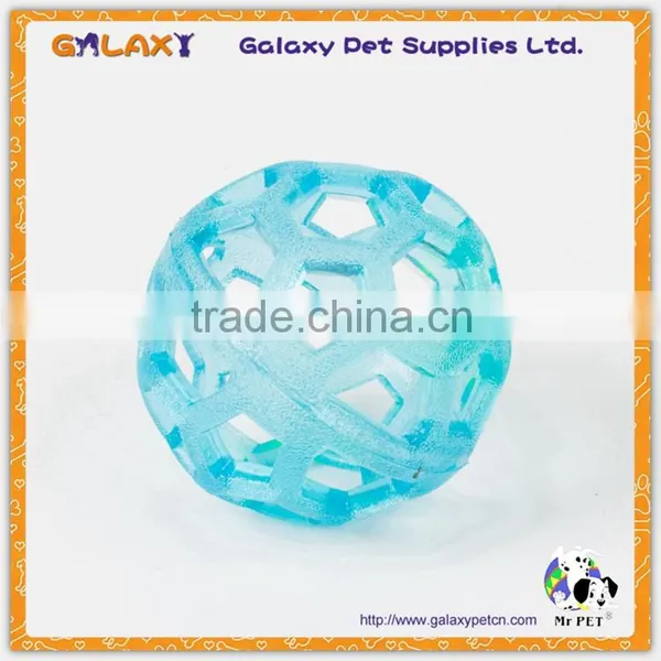 Plastic Cat Toy Ball With Bell Inside, Plastic Cat Bell Ball Toys Double Color Ball Pet Toys With Small Bell photo-4