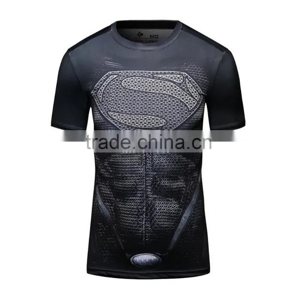 Women Custom Fashion T-shirt 3d Sublimation Printing Polyester t Shirt 2016 Wholesale Men Clothing photo-4