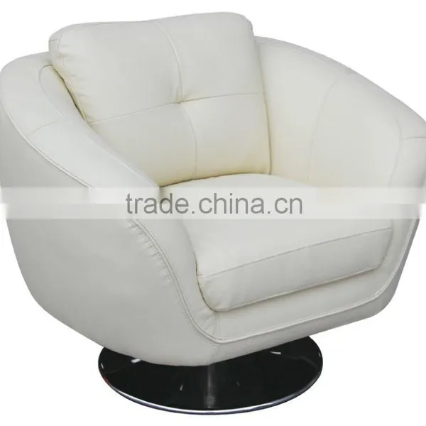 Single Modern Bedroom Chairs Leisure Leather Sofa Chair photo-3
