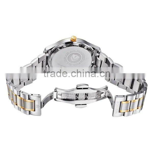 HOT SELLING!China Brand WEIDE Luxury Rose Gold Full Steel Waterproof Quartz Sports Men Watch 93005GG photo-6