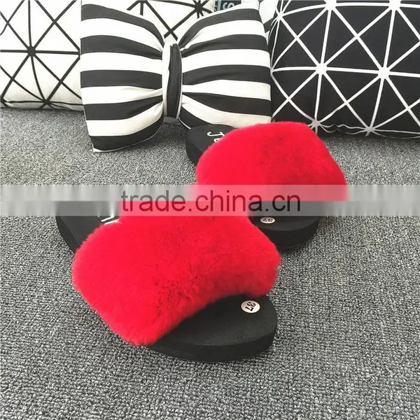 Hot Wholesale 100% Sheepskin Slippers Fur Lined Slippers photo-5