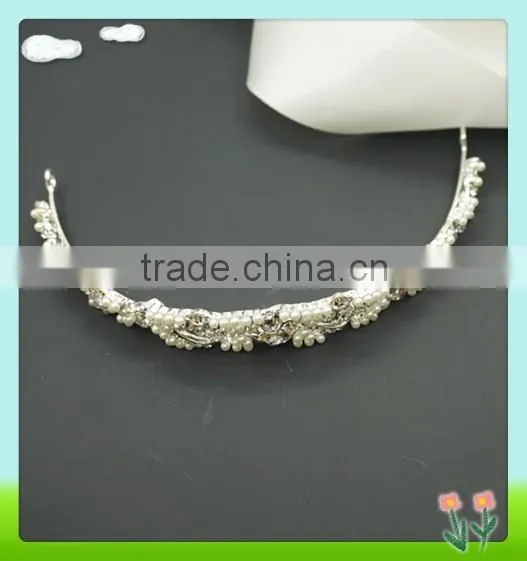 Wholesale Bling Bling Decorative Headwear With Pearl photo-2