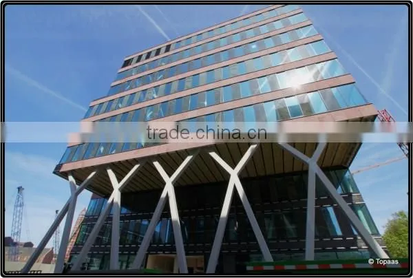 China Manufacture Safety Tempered Building Elevation Glass photo-2