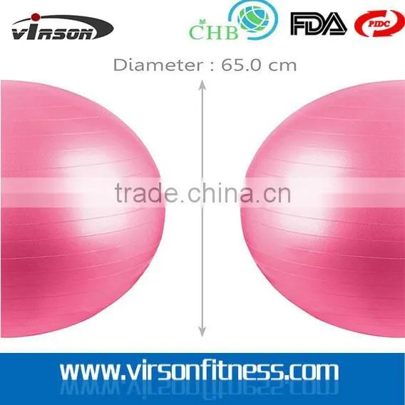 NVYB-6 Ningbo Virson Anti-burst Stability Ball Non Slip Yoga Ball for Sports and Fitness photo-5