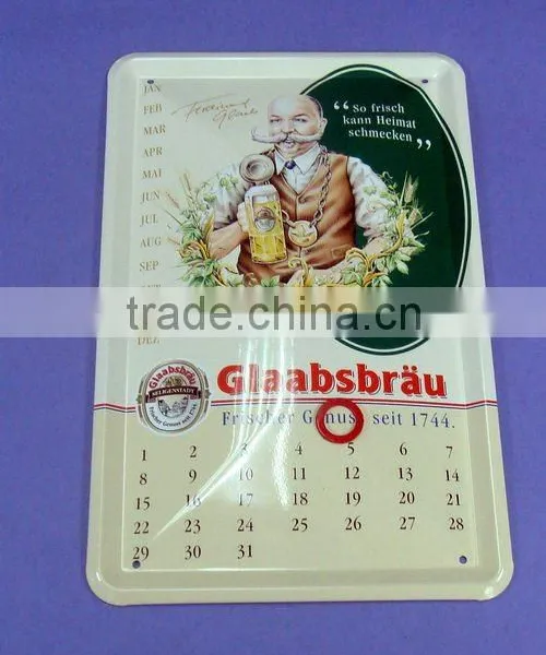 Tin Sign, Tin Plate, Tin Advertising Sign