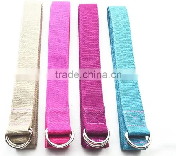 Cinch Buckle Cotton Yoga Strap photo-5