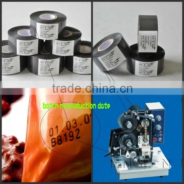 Ribbon for Printing Date and Batch No.on the Packages photo-2