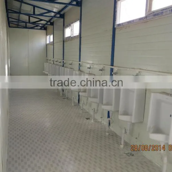 Prefab House for Worker's Dormitory,temporary Building for Worker Living,public Toilet and Shower photo-5