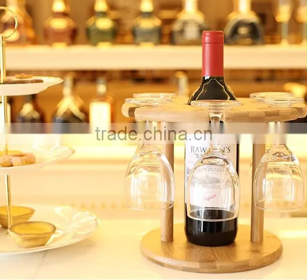 Bamboo Wine Glass Rack photo-2