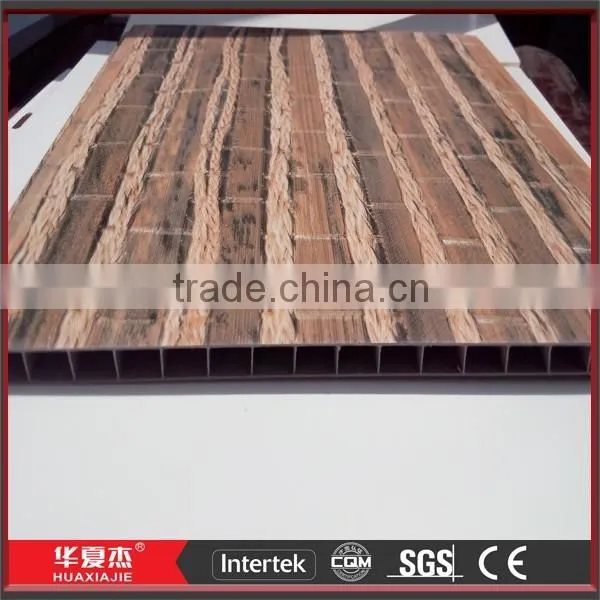 Wood Pvc Ceiling Panels / Wall Panels For Interior Decrative Home photo-2