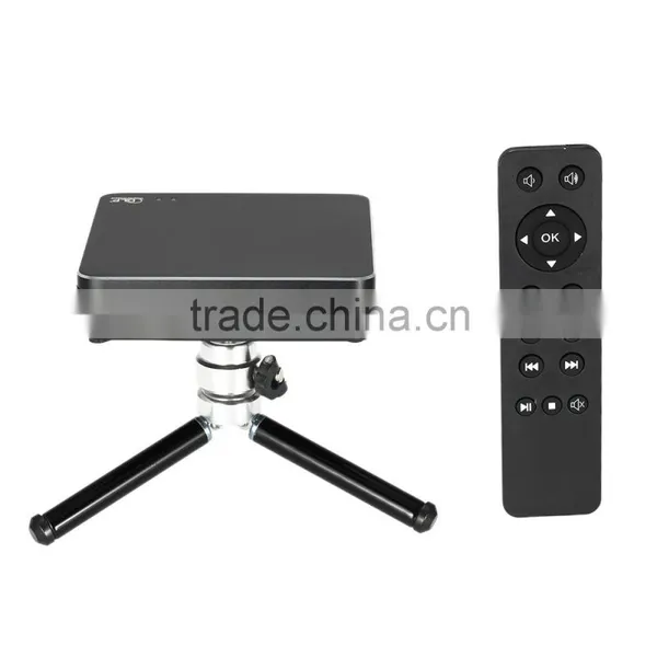 HDP200 Mini DLP Projector 200 ANSI Lumens 1280x800 1080p for Home Theater photo-3