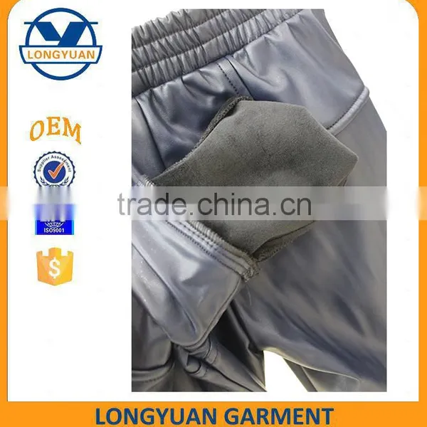 High Quality New Fashion Popular pu Leather Legging Trousers for Women photo-2