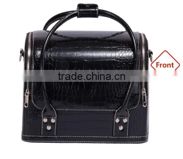 Fashion Pvc Leather Cosmetic Packing Bag Makeup Case photo-3