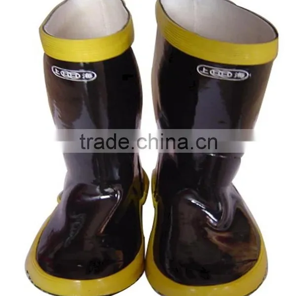 Slip-proof & Stab-proof High Quality Fireman's Rubber Boots photo-2