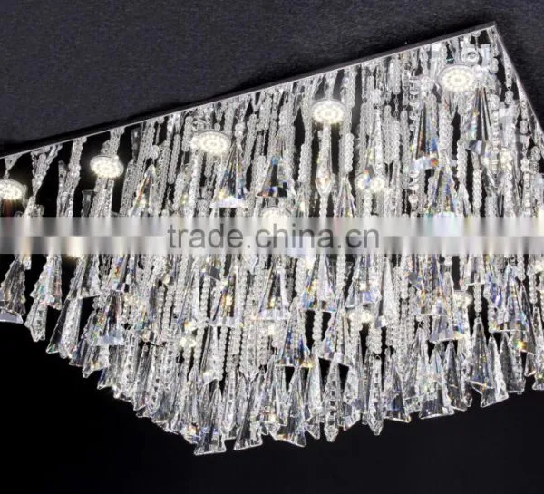WD6810PA/PLA/SA/SL K9 Crystal Indoor Pendant Light photo-4