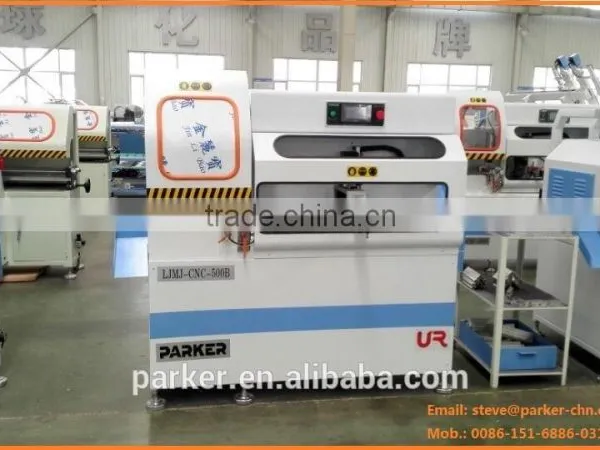 Aluminum Profile Automatic Cnc Corner Key Cutting Machine photo-2