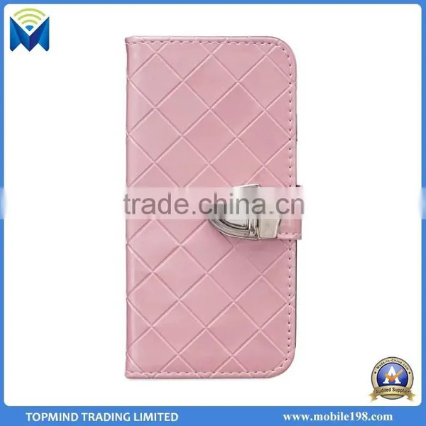 Elegant Design for Samsung Galaxy Note 5 Smooth pu Leather Phone Case With Photo Frame and Metal Buckle photo-2