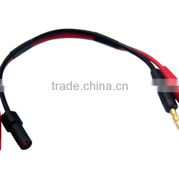 Battery And ESC XT150 High Power Gold Plated Bullet Banana Connector 6mm photo-5