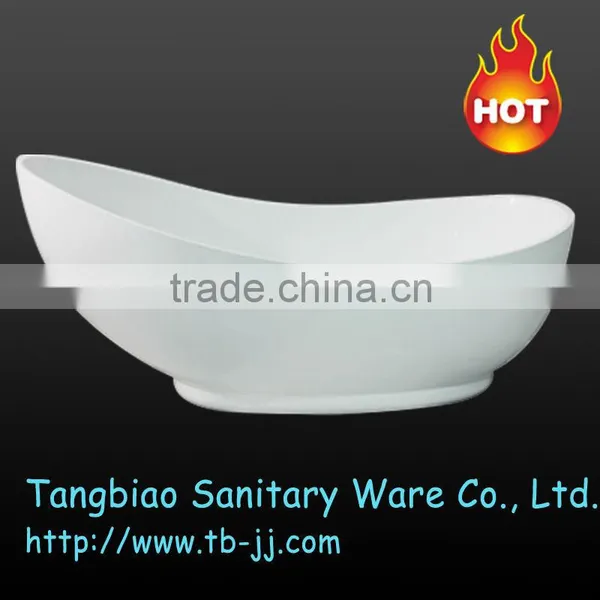 Freestanding Acrylic Solid Surface Bathtub
