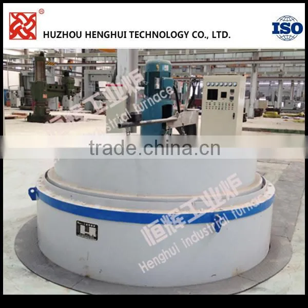All Fiber 75KW Motor Rotor Heat Furnace With Hot Air Circulation