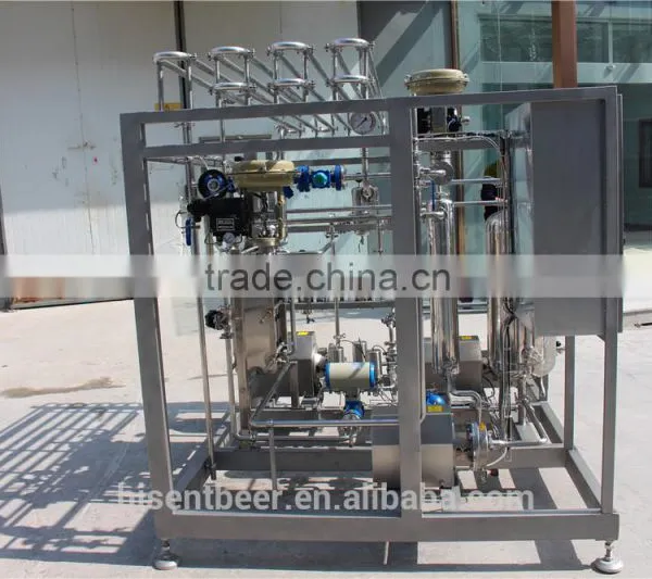High Quality China Qingdao 2T Touch Screen Beer Pasteurizer Sterilization Machine Equipment photo-4