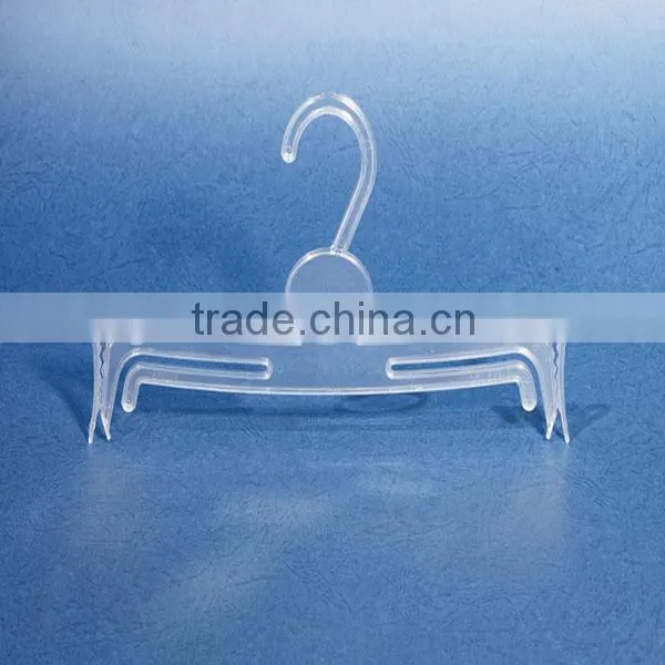 New PS Transparent Plastic Underwear Hanger No Clips photo-2