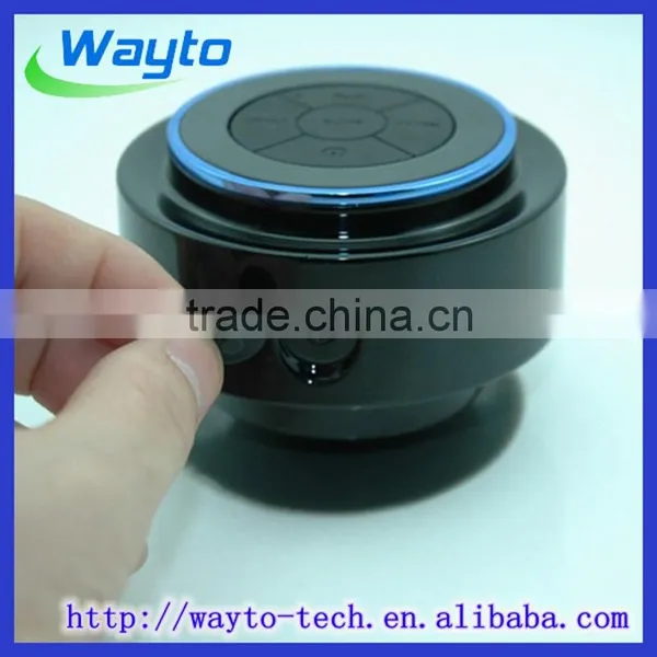 IP x7 Waterproof Shower Speaker Wireless Bluetooth Speaker photo-4