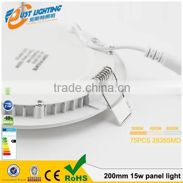 Round Led Panel Light 3w4w6w9w12w15w18w24w Concealed Panel Light photo-5