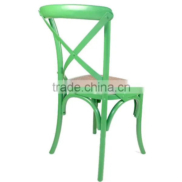 Wholesale Antique Oak Wood High Back Dining Chair With Backrest photo-3